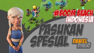 MENCOBA PASUKAN SPESIAL || BOOM BEACH INDONESIA || BOOM BEACH 2020