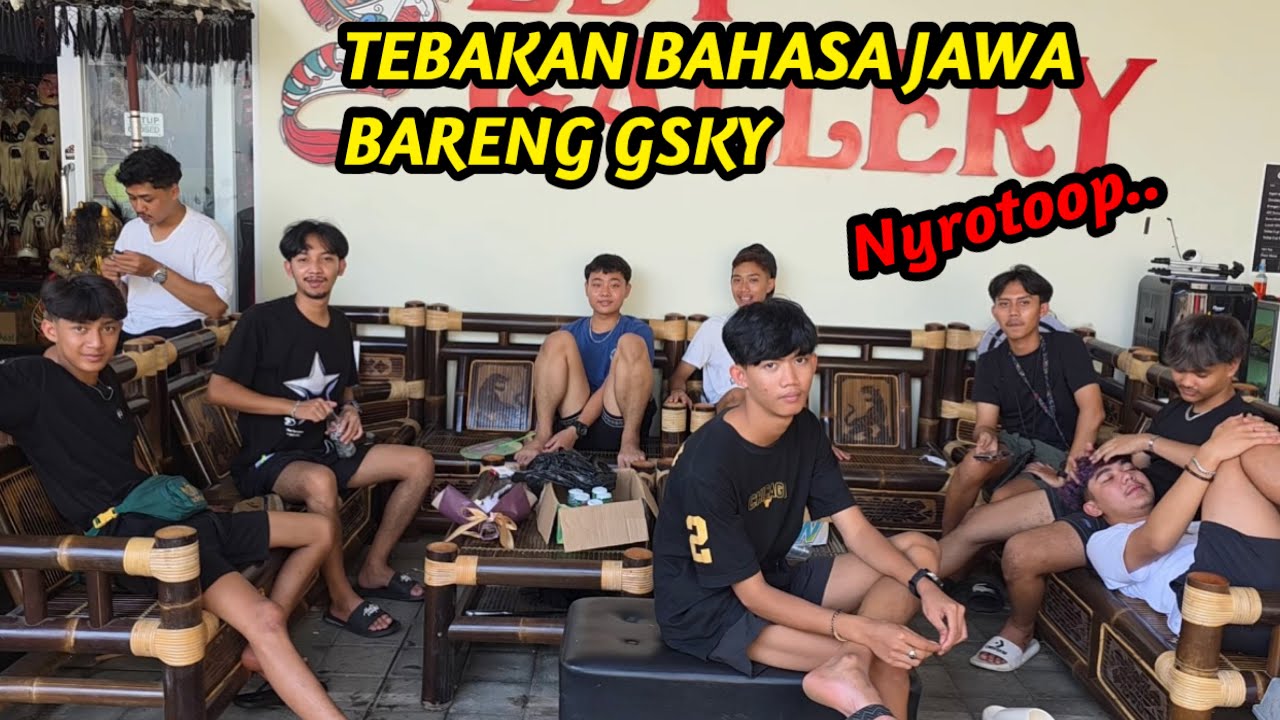 KETIKA TEAM GSKY TEBAK TEBAKAN BAHASA JAWA