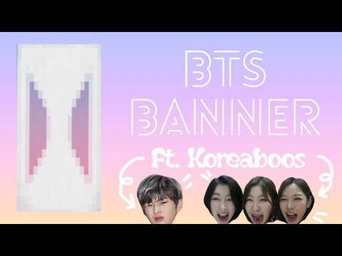 How To Bts Banner Tutorial On Crack Ft Koreaboos Youtube