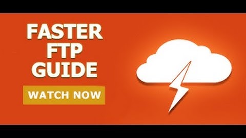 Faster FTP CuteFTP from seedbox