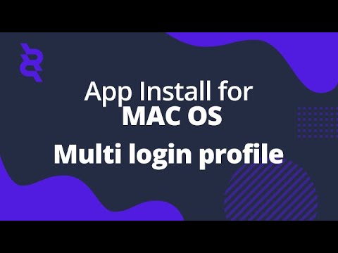 Use ClonBrowser  Multilogin Profile App Install for MAC OS