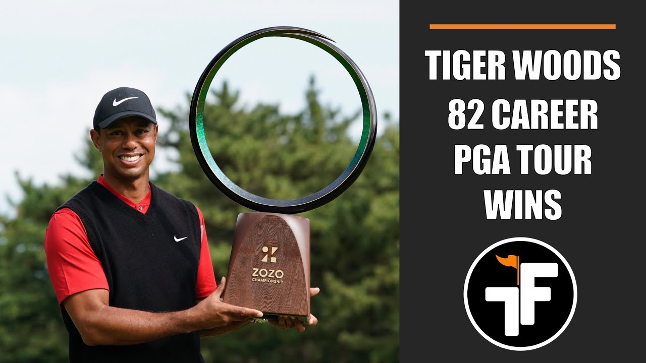 Tiger Woods the GOAT ties the PGA TOUR record with 82 wins! YouTube