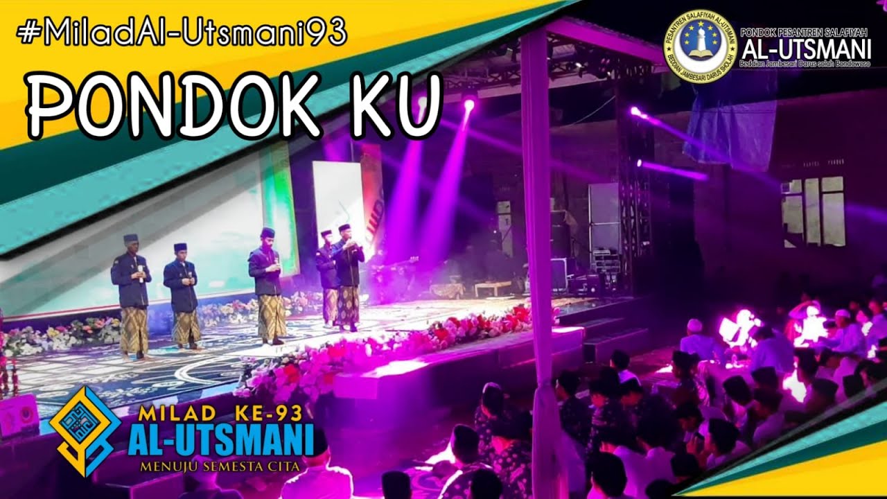 PONDOKKU || SANTRIWATI AL UTSMANI BERSUARA EMAS