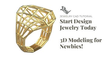 Easy Wire Ring Design in Rhino 3D: A Beginner