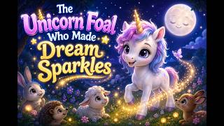 Bedtime Story for Kids: The Soft Prism-Glow White Unicorn Foal and the Dream Sparkles screenshot 5