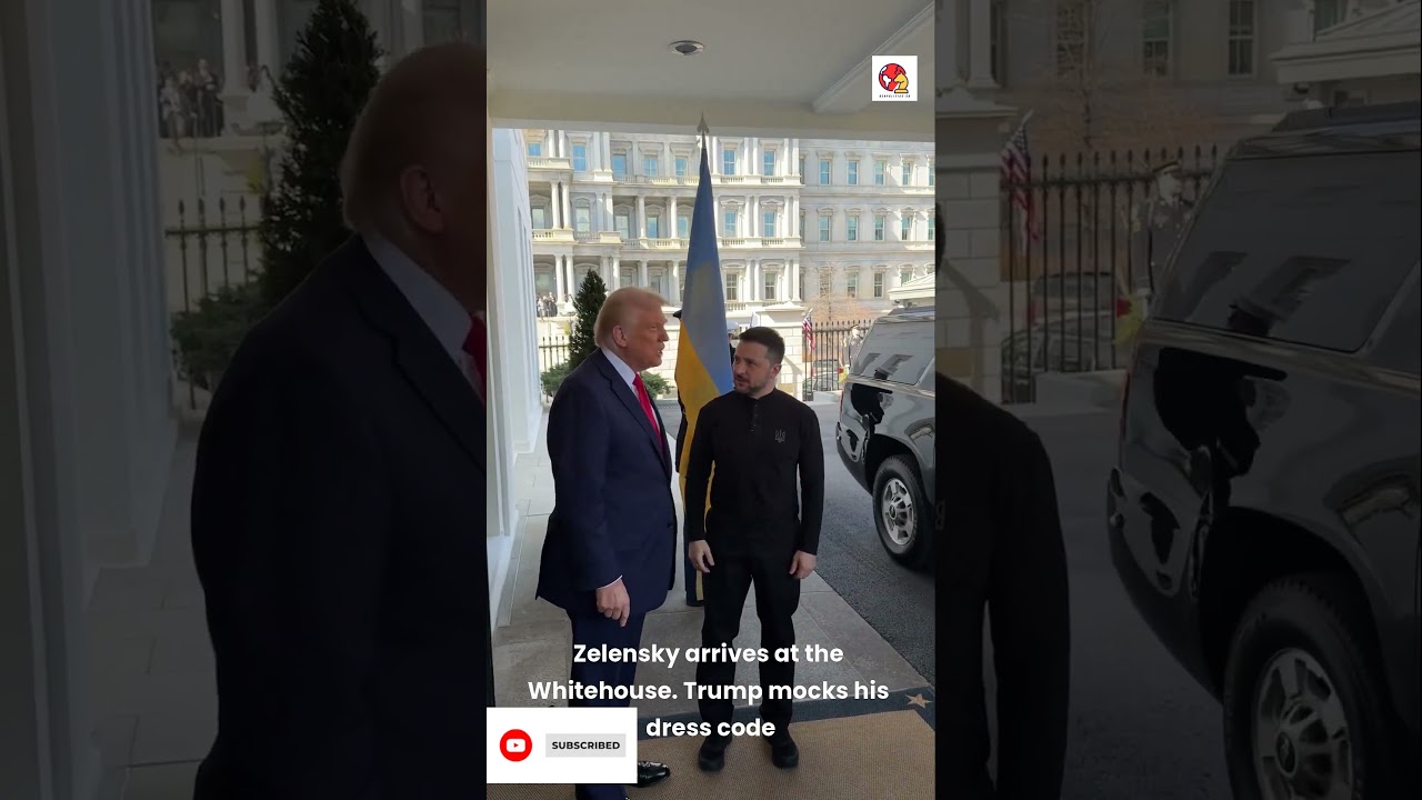 Trump MOCKS Zelensky's dress code!