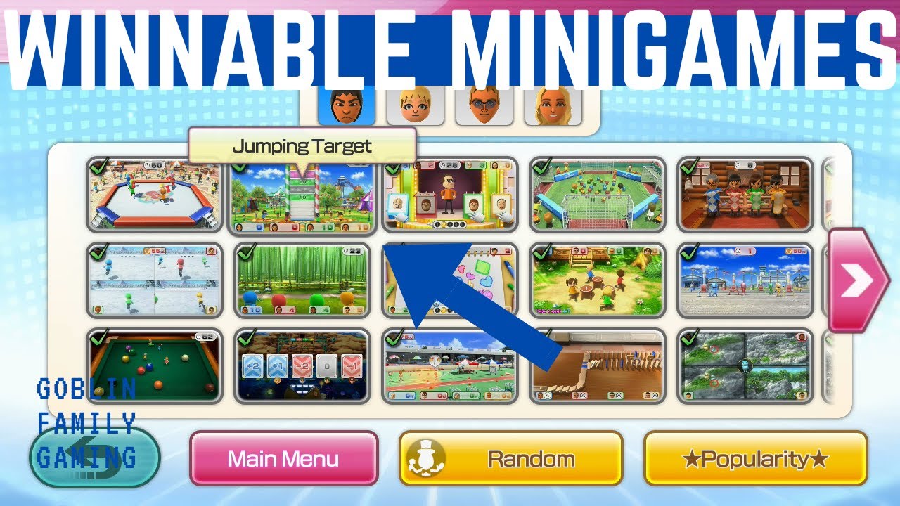 5 Wii Party U Minigames That You Can Win in Master Mode!!! YouTube