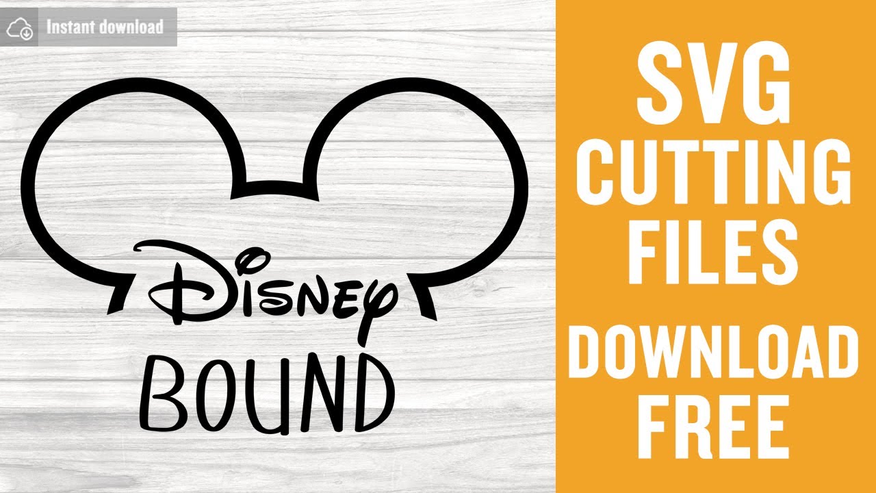 Download Disney Bound SVG Free Cutting Files for Cricut Silhouette ...