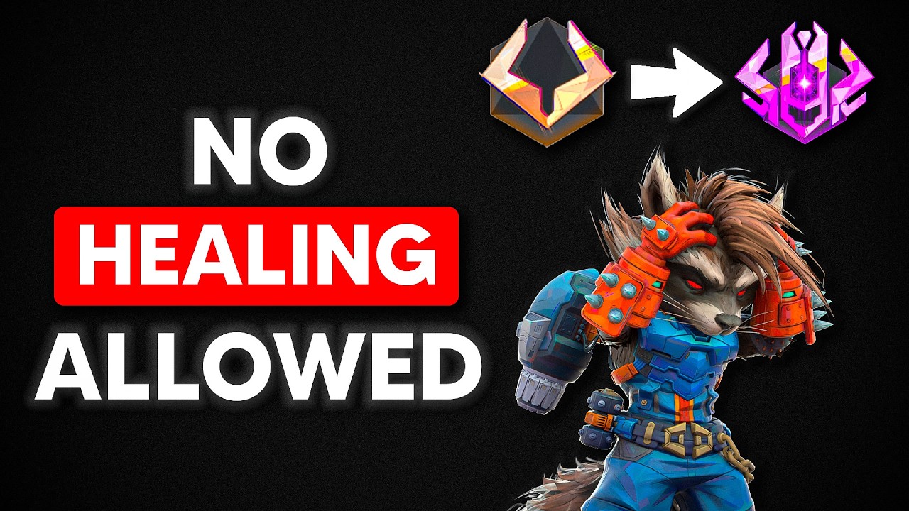 I Climbed Ranked With Rocket Raccoon WITHOUT HEALING