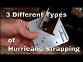 Hurricane Strapping ~~ Barn Addition