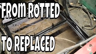 2001 EZGO TXT 36 Volt Electric - Replace Battery Tray