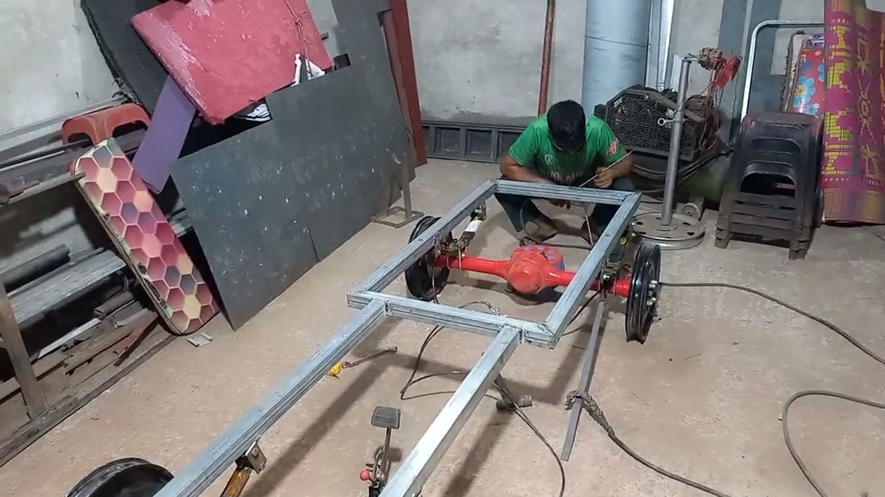 ব্যাটারী চালিত চারচাকা পিকাপ 2025 | How to make electric truck