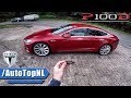 Tesla Model S P100D REVIEW POV AUTOBAHN Test Drive by AutoTopNL