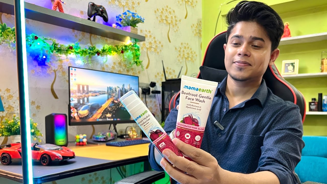 Mamaearth er New Beetroot Facewash and Facecream | Уход за кожей летом