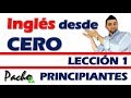 Leccin 1  pronombres personales y verbo to be presente afirmativo  curso ingls gratis