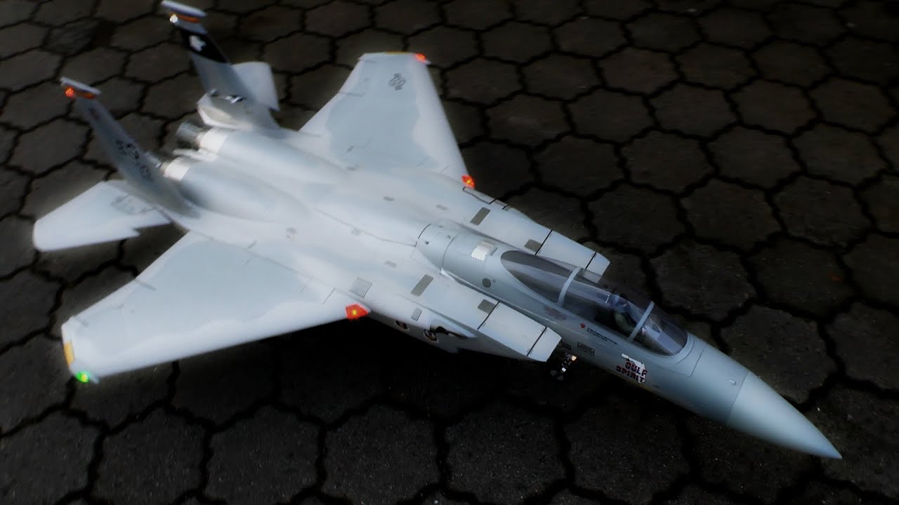 Freewing F15 Eagle 12s Functions & first taxi YouTube