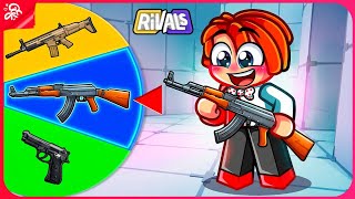 RIVAIS MAS A ROLETA ESCOLHE MINHA ARMA #2