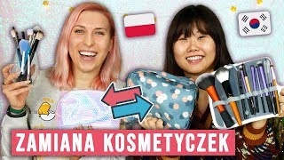 ♦ Zamiana kosmetyczek z Koreanką! 🇰🇷 😱 ♦ Agnieszka Grzelak Beauty