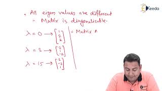 Diagonalization of Eigen Values and Eigen Vectors - Problem 2
