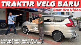 TRAKTIR KRU VIDEO VELG HSR BARU BUAT ERTIGA KESAYANGANNYA