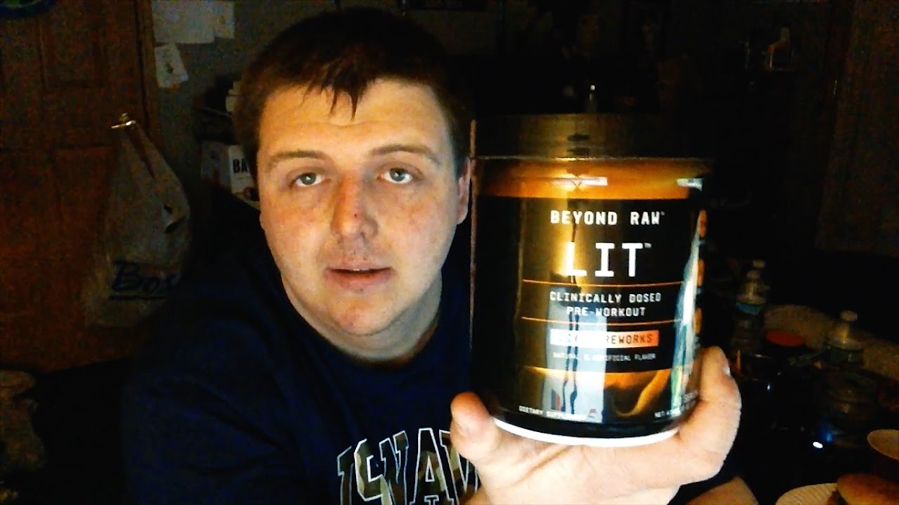  Lit Pre Workout Beyond Raw Review for Burn Fat fast