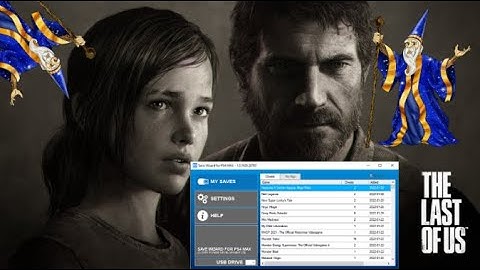 What save wizard does... On The Last Of Us Remastered!! (ps4-ps5)