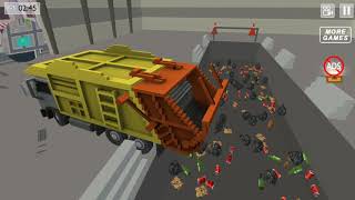 Mr. Blocky Garbage Man SIM / Android Game / Game Rock screenshot 4