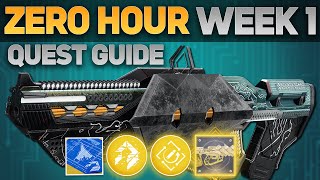 Zero Hour Quest Week 1 Guide - First Switches Vault Puzzle - Destiny 2 Exotic Mission