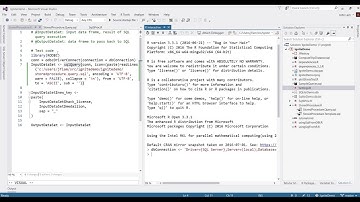 SQL Server R Stored Procedures and RTVS