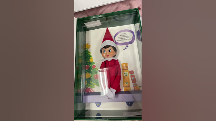 Elf on shelf Blue Eye Girl W/ Book