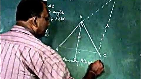 STD 10 GEOMETRY- property of angle bisector of an angle