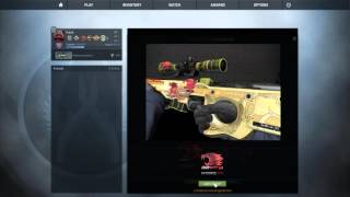 AWP Dragon Lore (Factory New) with x4 iBuyPower Holos