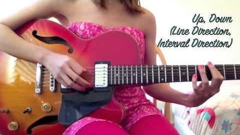 4 Patterns To Practice Broken 3rds (A Dorian) Modal Lead Guitar Practice Exercise