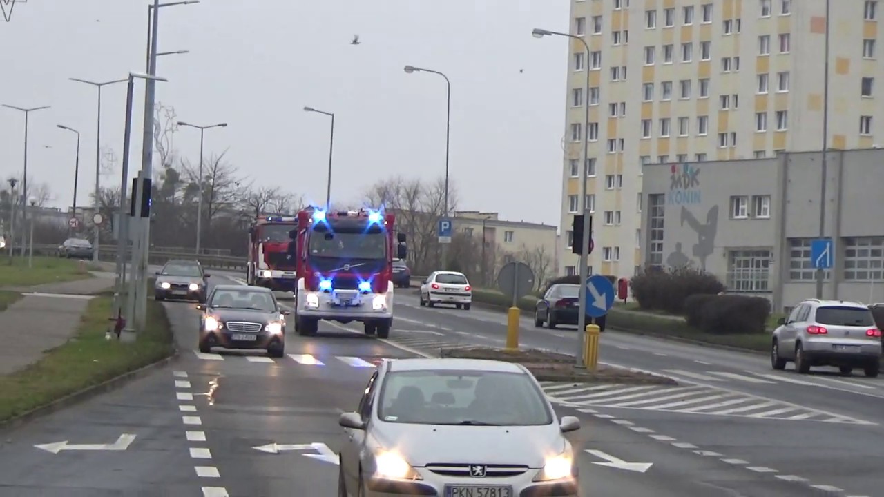 [HD]Konin alarmowo: 379[P]23,25 OSP Chorzeń do pożaru wysypiska