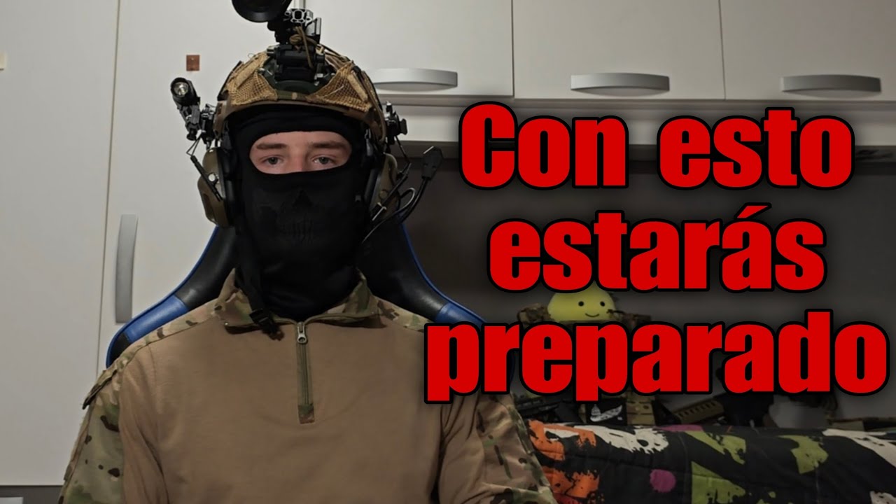 5 cosas que DEBES llevar a tu partida de airsoft