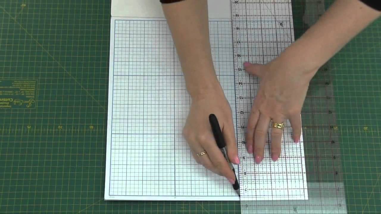 How to use Sew Easy graph paper for quilters and paper craft YouTube