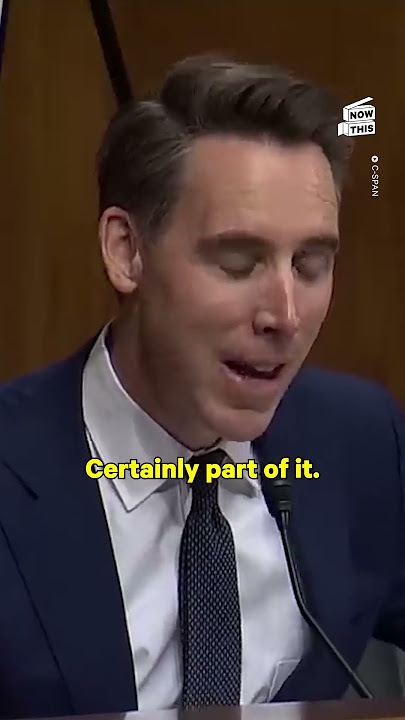 Sen. Josh Hawley Presses Visa and Mastercard on Profit Margins