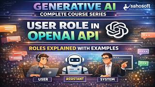 User Role in OpenAI API 🤯 | Roles Explained with Examples | Gen AI complete series 2026