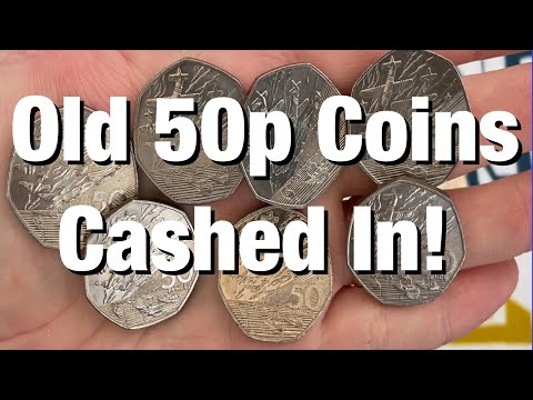 Old 50p Coin Stash!
