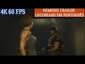 Resident Evil 3 Nemesis Trailer LEGENDADO EM PORTUGUÊS 4K 60fps