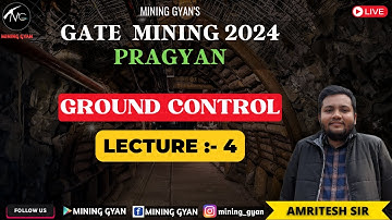Ground Control || Pragyan || gate mining New Batch|| lecture 4 || by Amritesh Sir || Mining gyan.