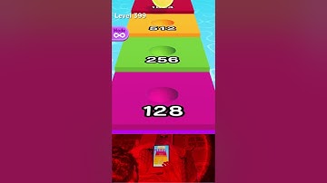 Ball Run 2048 ❗ Level #399 ❗ All Levels 2048 Gameplay Android, ios New Mobile Games ❗ EAQ Gaming