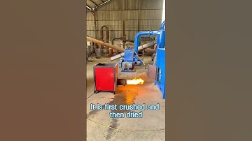 Coconut shell charcoal briquettes production process#barbecue#bbqcharcoal#charcoalmachine#hookah#fyp