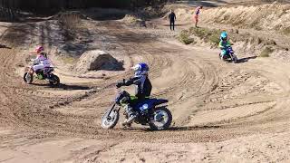 Yamaha pw50  60cc bigbore exhaust racing passes