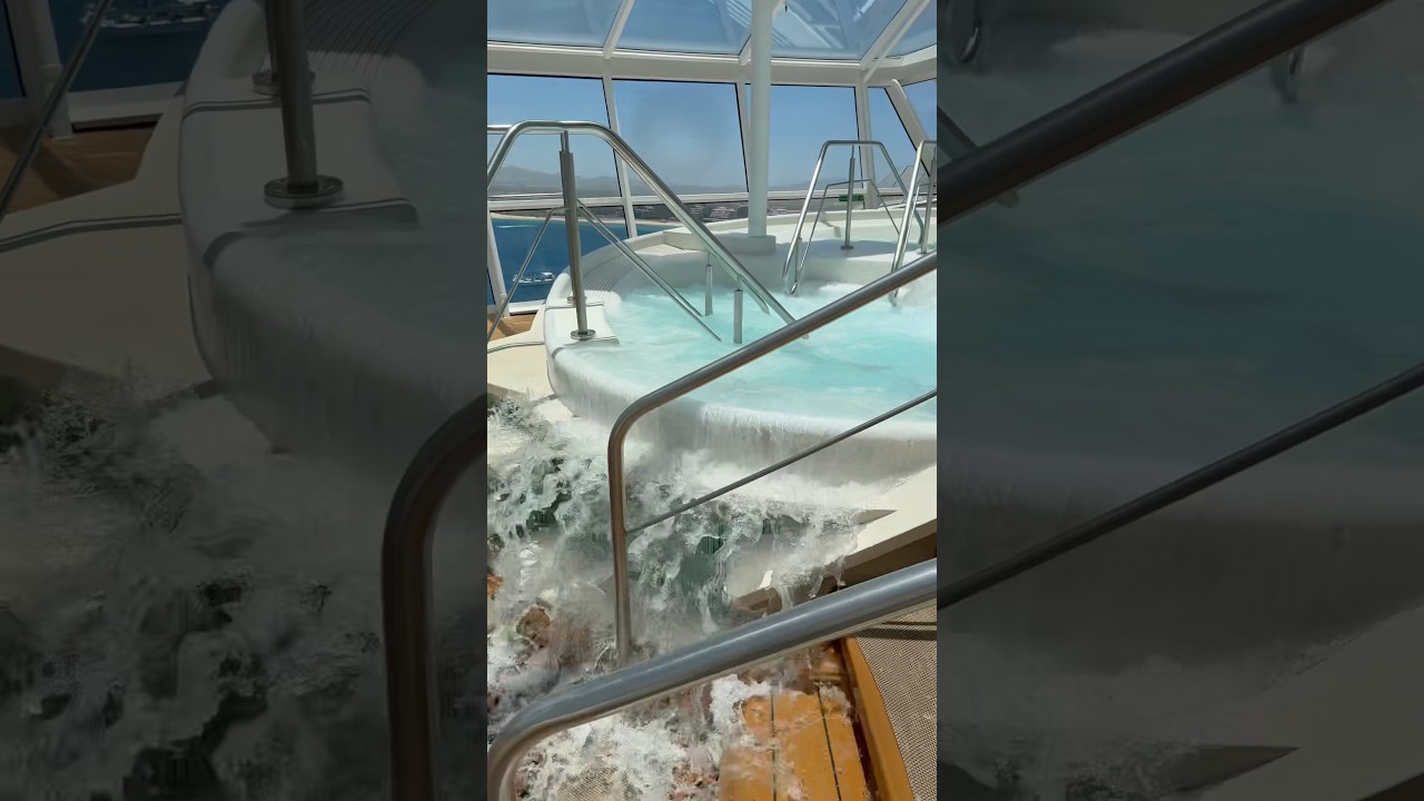 Ship was rockin📍Quantum of the Seas #royalcaribbean #cruise #fyp #viral #meme #sinking #fail
