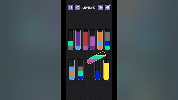 Water sort puzzle   Level 147