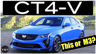 Why You Should Buy the Cadillac CT4 Blackwing Instead of a BMW M3 - Two Takes screenshot 5