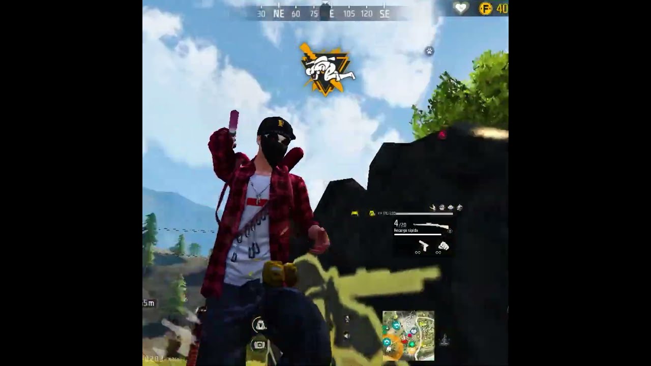 Tutorial Inverted Ice Freefirehighlights Shorts Freefire Shortsfreefire