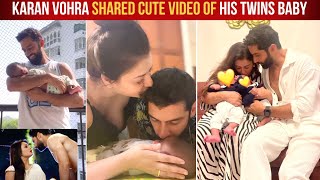 Zindagi Ki Mehek Actor Karan Vohra Celebrates Twins Baby 2Nd Month Birthday With Wife Bella