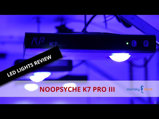 NooPsyche K7 PRO III LED海水ライト Noopsyche K7 PRO III review - PART 1 - YouTube